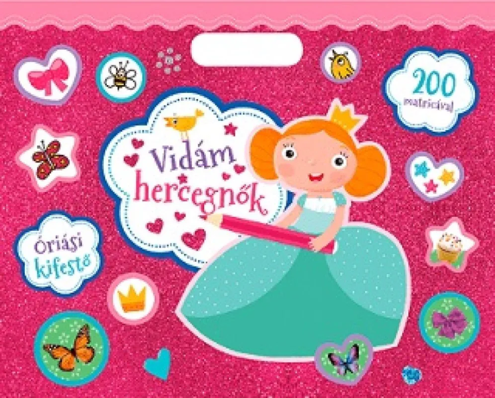 Azonnali szállítás Óriás kifestő - Vidám hercegnők - Vidám hercegnők