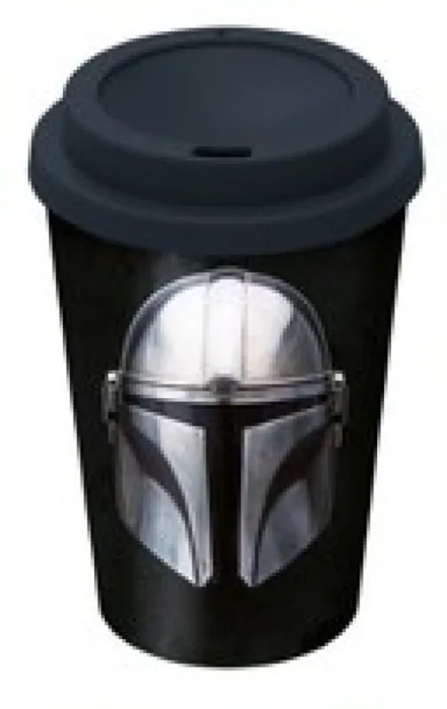 Műanyag pohár – Star Wars A mandalóriai sisak (390 ml) Szuper akció