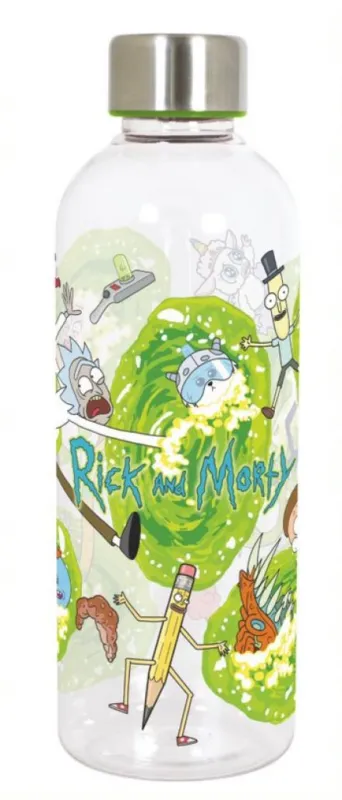 Gyors kiszállítás Műanyag kulacs – Rick és Morty (850 ml)