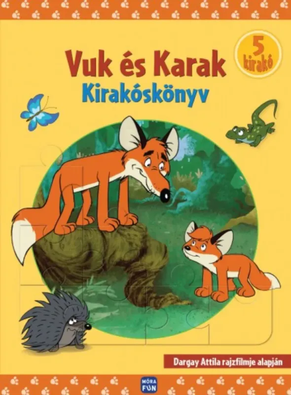 Vuk és Karak - Kirakóskönyv - 5 kirakó Kedvezményes ár