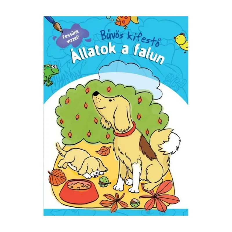 Expressz szállítás Állatok a falun - Bűvös kifestő