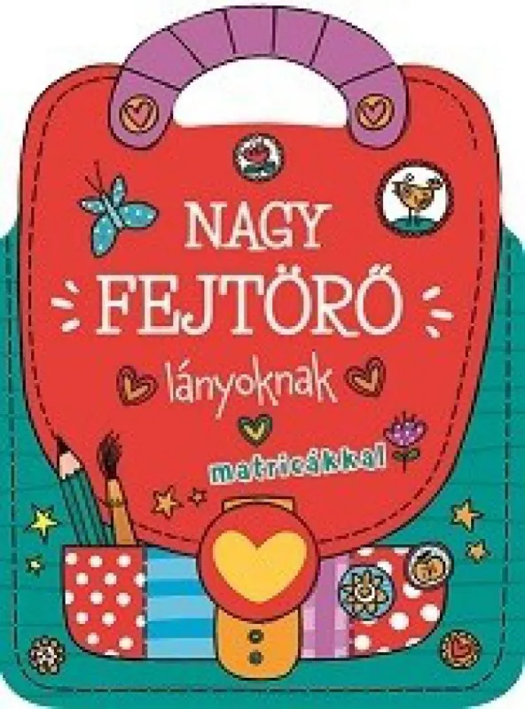 Nagy fejtörő - lányoknak matricákkal Kedvezmény