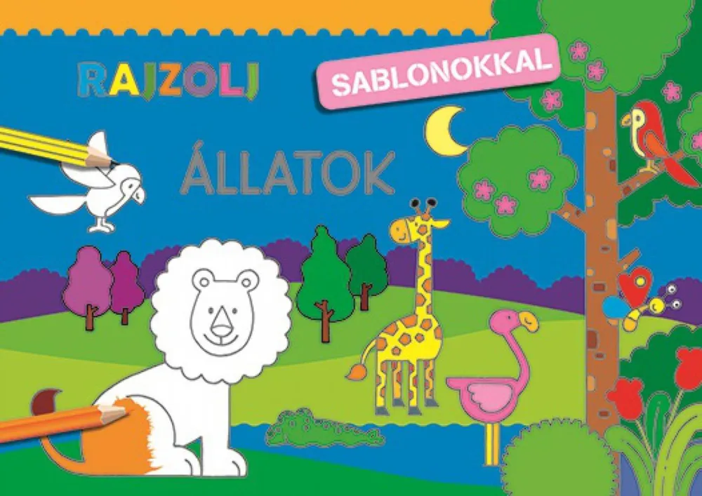 Bestseller Rajzolj sablonokkal - Állatok