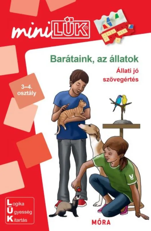 Akciós ár Barátaink az állatok - Állati jó szövegértés - 3-4. osztály - LDI-265