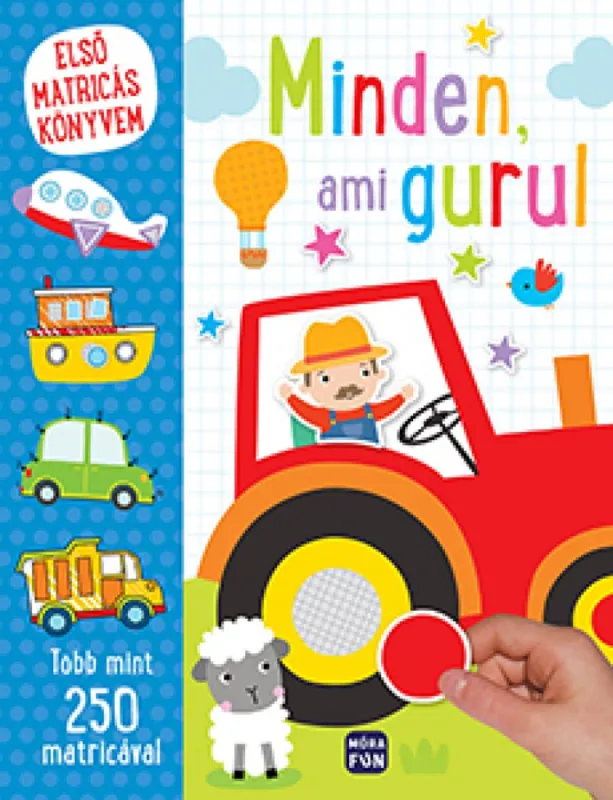 Árcsökkenés Első matricás könyvem - Minden, ami gurul