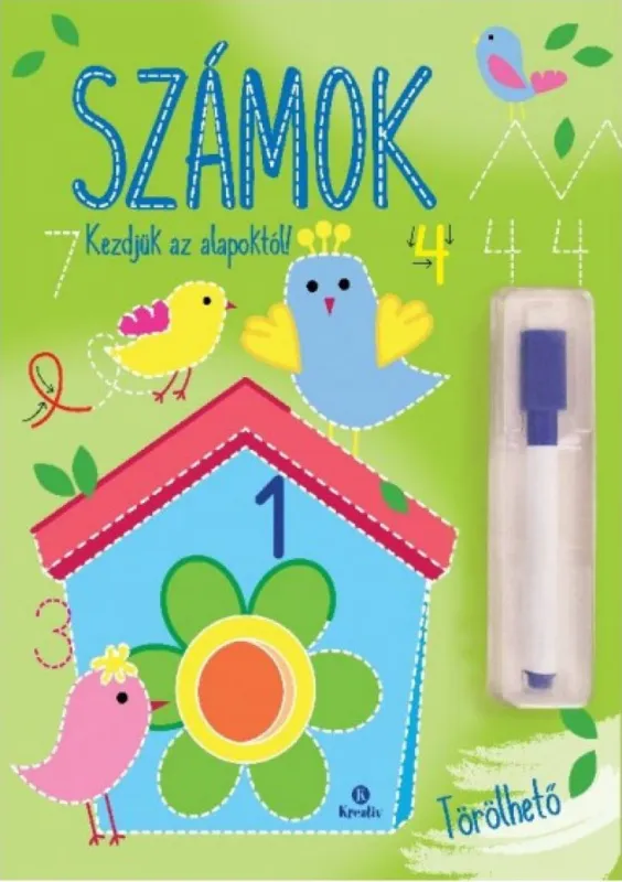 Számok – Kezdjük az alapoktól! - Ajándék: törölhető filctoll Olcsóbb