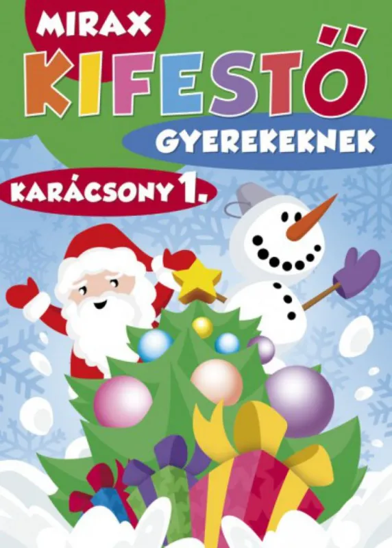 Akció Mirax kifestő gyerekeknek - Karácsony 1.