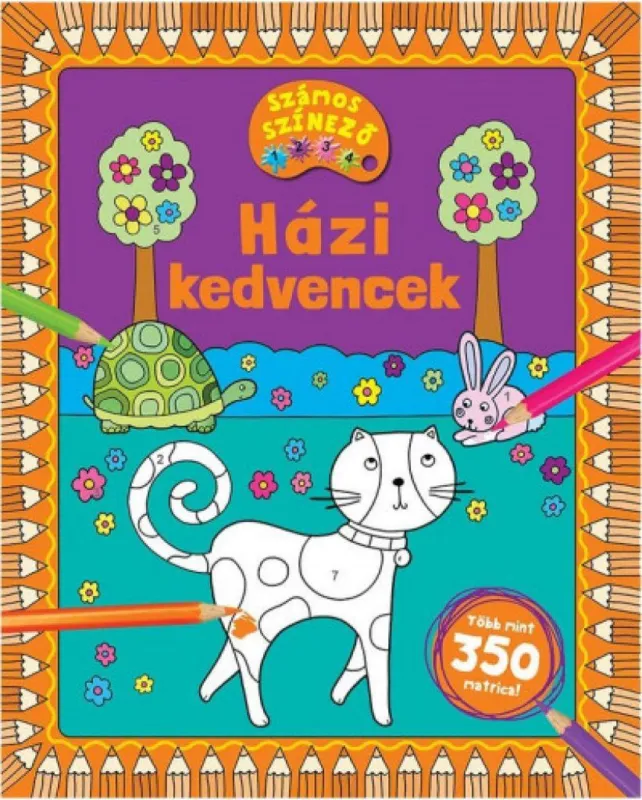 Házi kedvencek - Számos színező Akciós ár