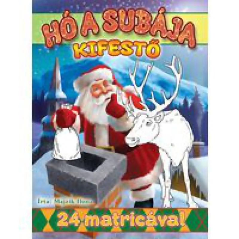 Különleges ajánlat Hó a subája - kifestő 24 matricával