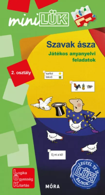 Legnépszerűbb Szavak ásza 2. osztály - Játékos anyanyelvi feladatok - MiniLÜK