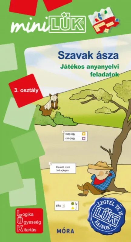 Szavak ásza 3. osztály - Játékos anyanyelvi feladatok - MiniLÜK Akció