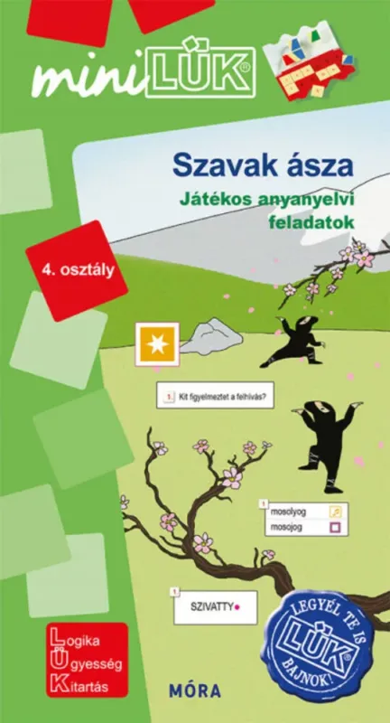 Vásárlói kedvenc Szavak ásza 4. osztály - Játékos anyanyelvi feladatok - MiniLÜK