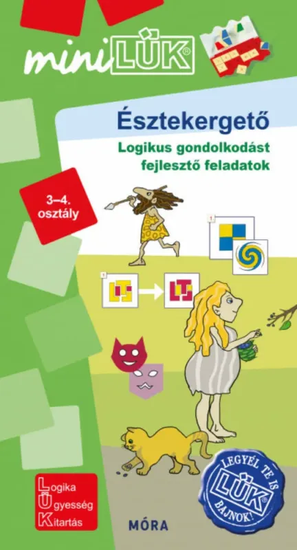 Biztonságos fizetés Észtekergető 3-4. osztály - Logikus gondolkodást fejlesztő feladatok - MinilLÜK (LÜK)