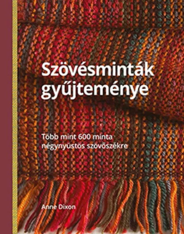 Szövésminták gyűjteménye - Több mint 600 minta négynyüstös szövőszékre Korlátozott ajánlat