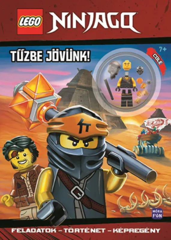 LEGO Ninjago - Tűzbe jövünk! - Foglalkoztatókönyv minifigurával Bestseller