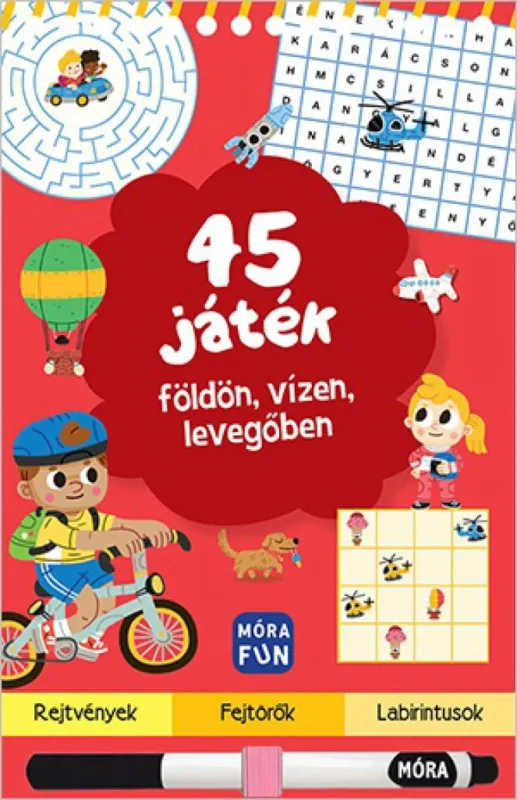 Újdonság 45 játék - földön, vízen, levegőben
