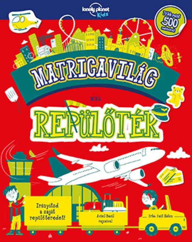 Matricavilág - Repülőtér - Színezz, ragassz, rajzolj! Vedd meg most