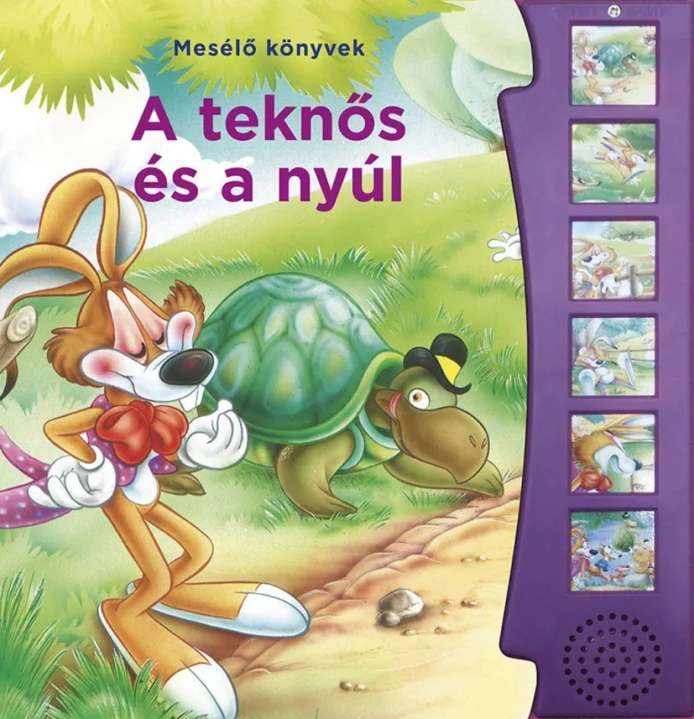 Mesélő könyvek - A teknős és a nyúl Expressz kézbesítés