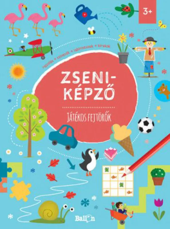 Zseniképző - Játékos fejtörők Bestseller