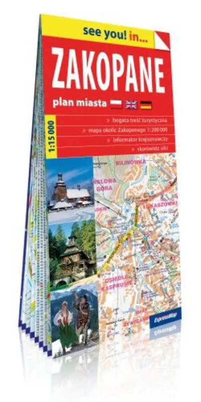 Zakopane és környéke várostérkép Szuper akció