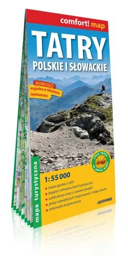Tátra (Szlovákia-Lengyelo.) turistatérkép 1:55000 Népszerű