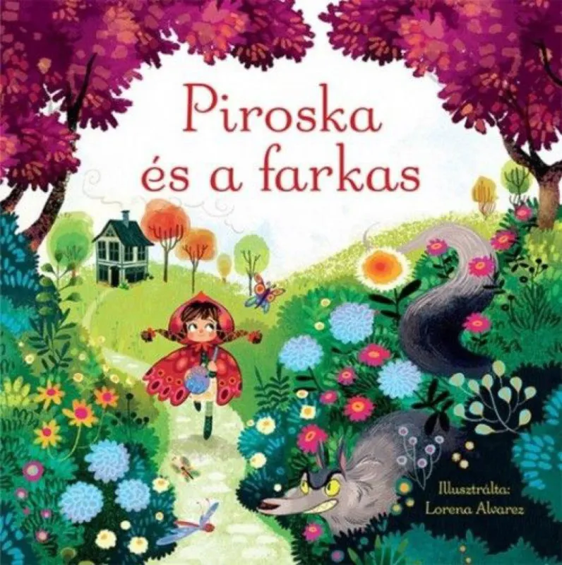 Csak ma Piroska és a farkas - Mesekönyv és 30 darabos kirakó
