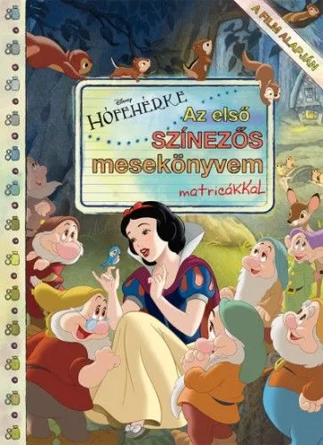 Expressz szállítás Disney - Hófehérke - Az első színezős mesekönyvem matricákkal