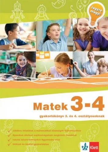 Matek 3-4 - Gyakorlókönyv 3. és 4. osztályosoknak - Jegyre megy! Prémium