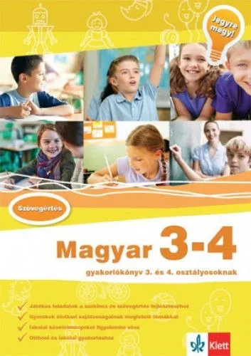 Bestseller Magyar 3-4 - Gyakorlókönyv 3. és 4. osztályosoknak - Jegyre megy!