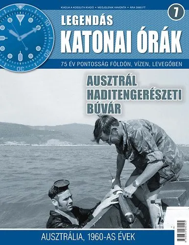 Legendás katonai órák 7. - Ausztrál haditengerészeti búvár - Ausztrália ,1960-as évek Exkluzív ajánlat