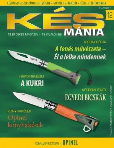 Népszerű Késmánia 12. - Gentleman zsebkés