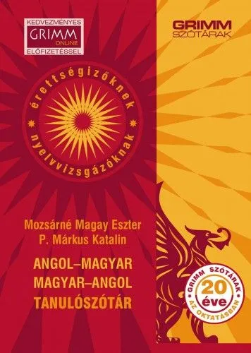 Azonnali szállítás Angol-magyar, magyar-angol tanulószótár