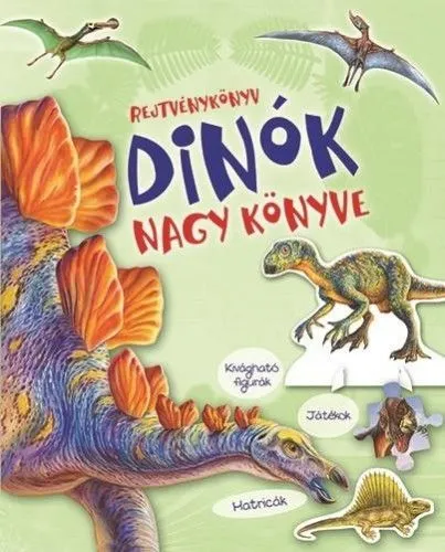 Exkluzív ajánlat Rejtvénykönyv - Dinók nagy könyve
