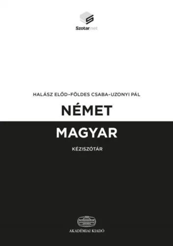 Gyors szállítás Német-magyar kéziszótár + online szótárcsomag