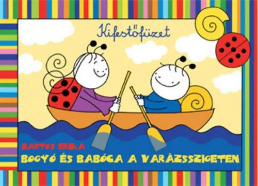 Vedd meg online Bogyó és Babóca a Varázsszigeten - kifestő