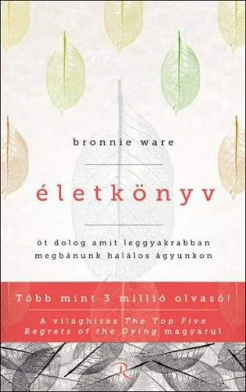 Életkönyv - Öt dolog, amit leggyakrabban megbánunk halálos ágyunkon Árengedmény