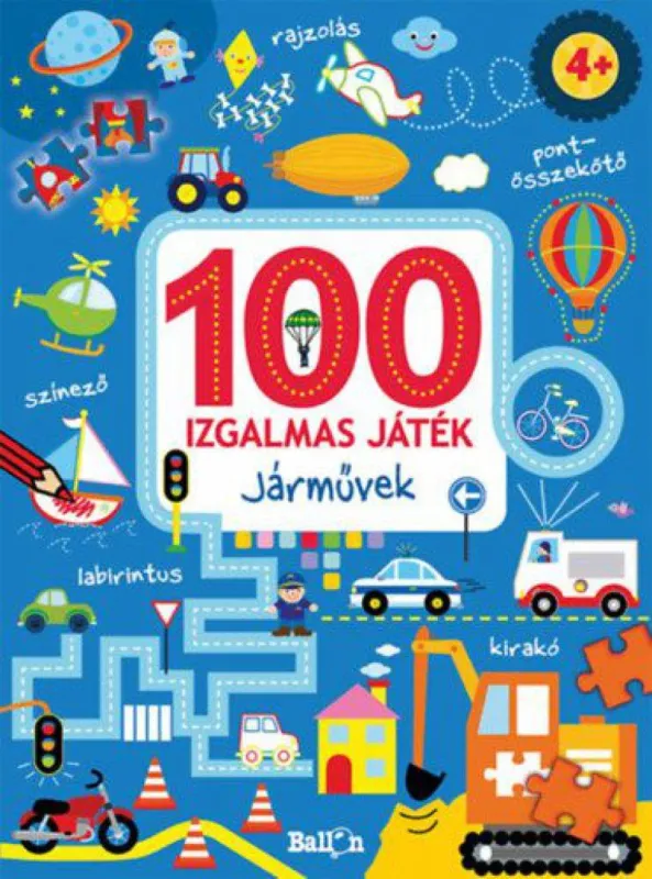 Ajánlat 100 izgalmas játék - Járművek