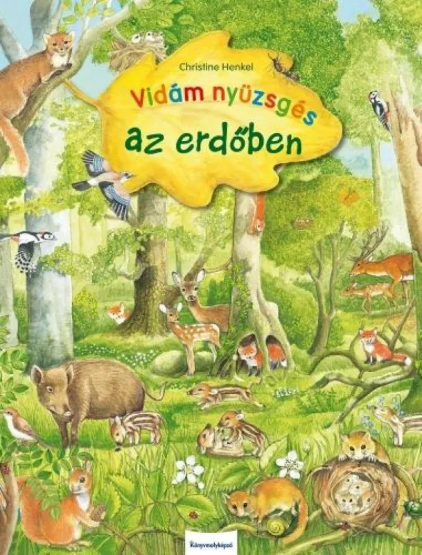 Expressz kézbesítés Vidám nyüzsgés az erdőben