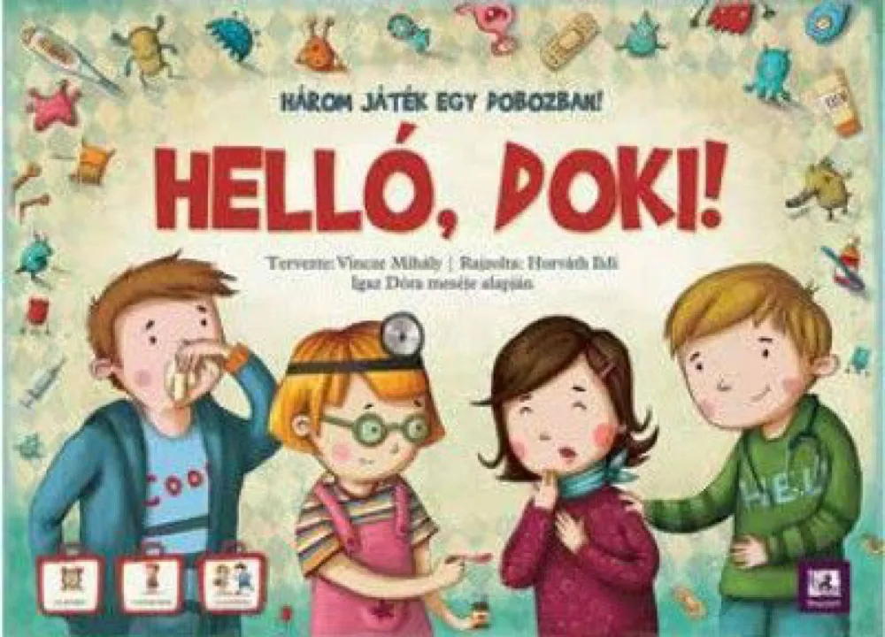 Helló, doki! - társasjáték Kedvezmény