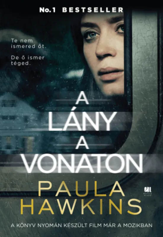 A lány a vonaton - filmes borítóval Szuper ajánlat