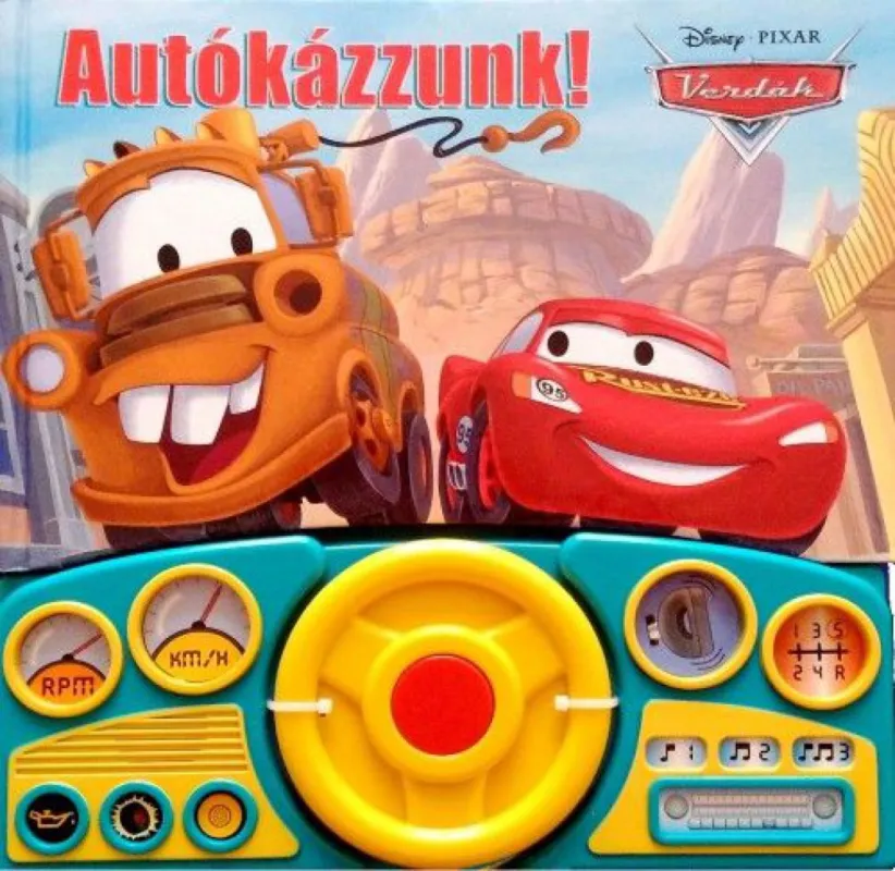 Disney Pixar Verdák - Autókázzunk! Expressz kézbesítés