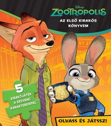 Csak ma Szivacsos kirakókönyv - Zootropolis