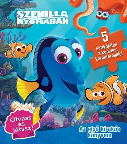 Újdonság Szivacsos kirakós könyv – Szenilla nyomában