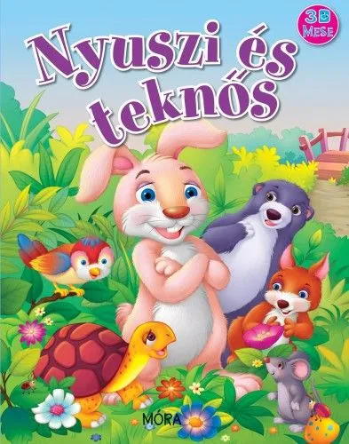 Árengedmény Nyuszi és teknős - 3D-s mesekönyv
