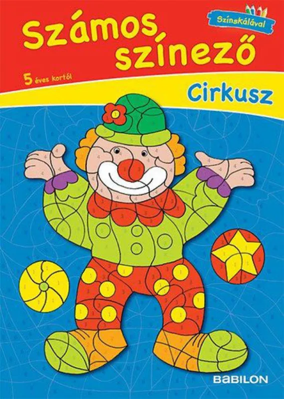 Árengedmény Számos színező - Cirkusz