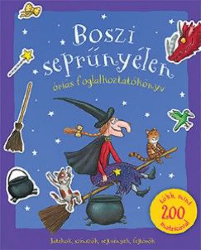 Boszi seprűnyélen - óriás foglalkoztatókönyv Árcsökkenés