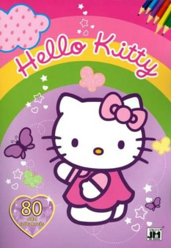 Hello Kitty - A4 80 oldalas színező Biztonságos vásárlás