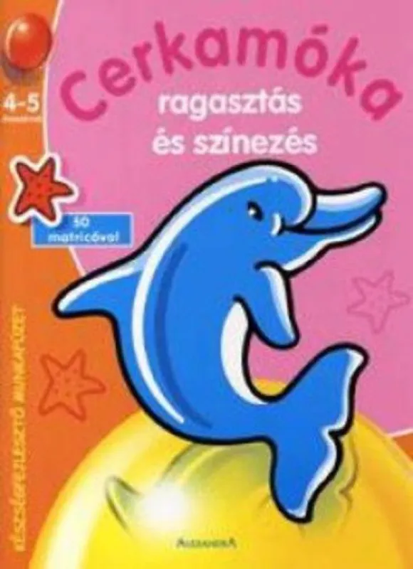 Biztonságos fizetés Cerkamóka - Ragasztás és színezés 4-5 éveseknek