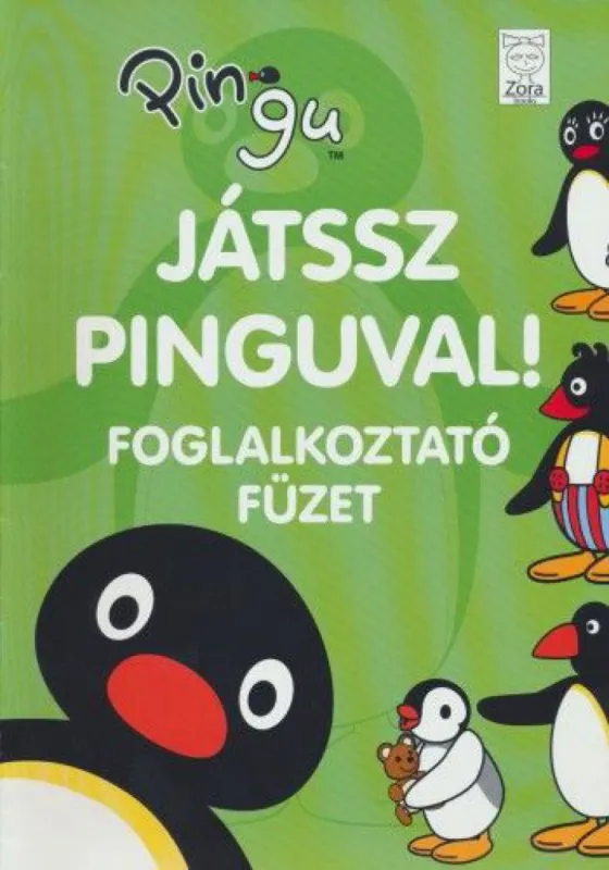 Pingu - Játssz Pinguval! - foglalkoztató füzet Korlátozott ajánlat