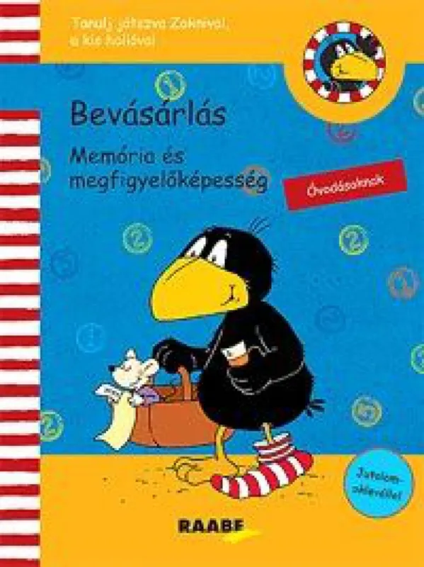 Tanulj játszva Zoknival, a kis hollóval - Bevásárlás Memória és megfigyelőképesség óvodásoknak Népszerű